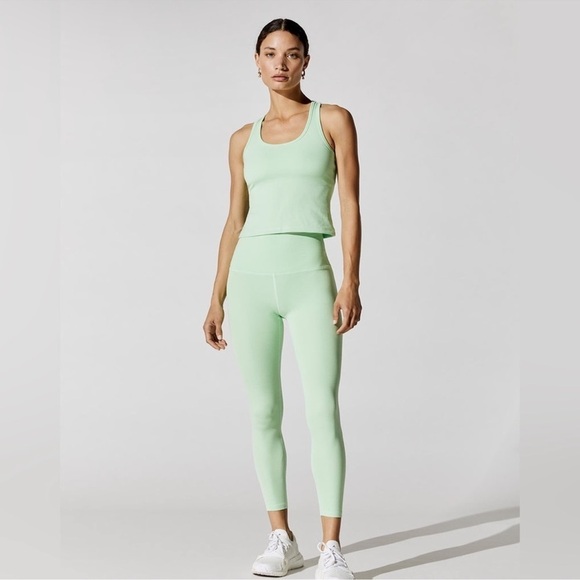 Beyond Yoga Ribbed Leggings, Pistachio Ice Heather Rib, small - Picture 1 of 9